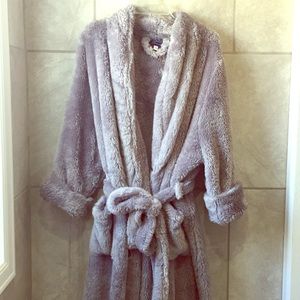 Luxurious Grey Bath Robe 2x